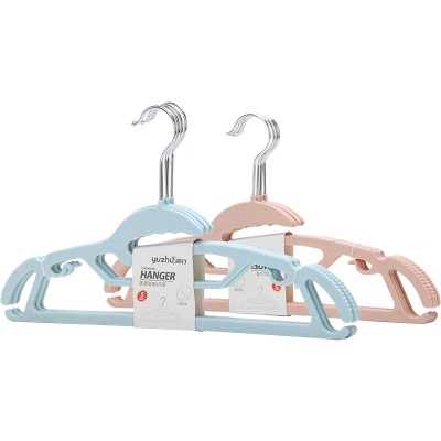 TY-8119 Wholesale Factory OEM Customized Logo Cloth Hanger Plastic Clothes Hanger